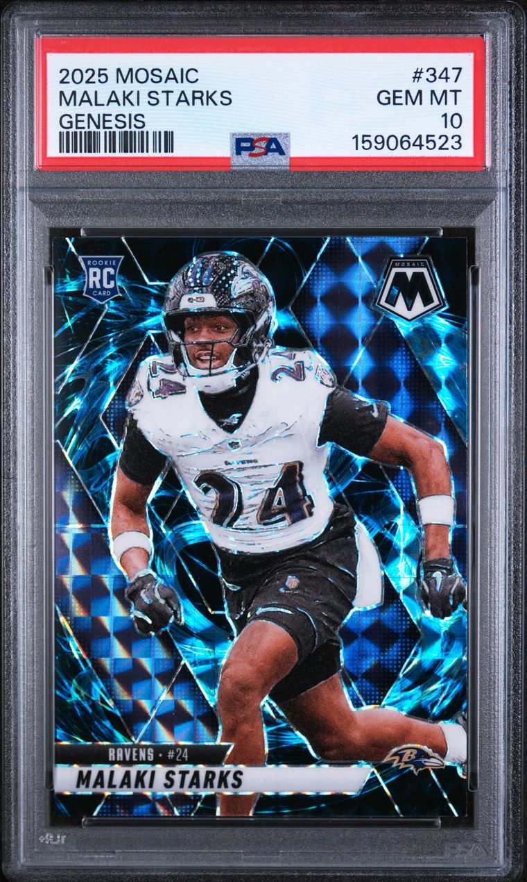 #347 MALAKI STARKS 2025 PANINI MOSAIC | GENESIS