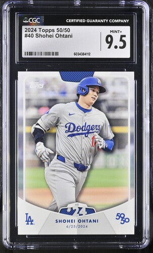 #40 SHOHEI OHTANI 2024 TOPPS 50/50 SHOHEI OHTANI front