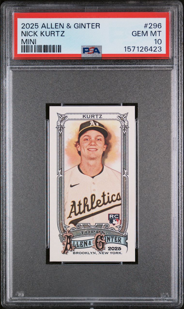 #296 NICK KURTZ 2025 TOPPS ALLEN & GINTER | MINI