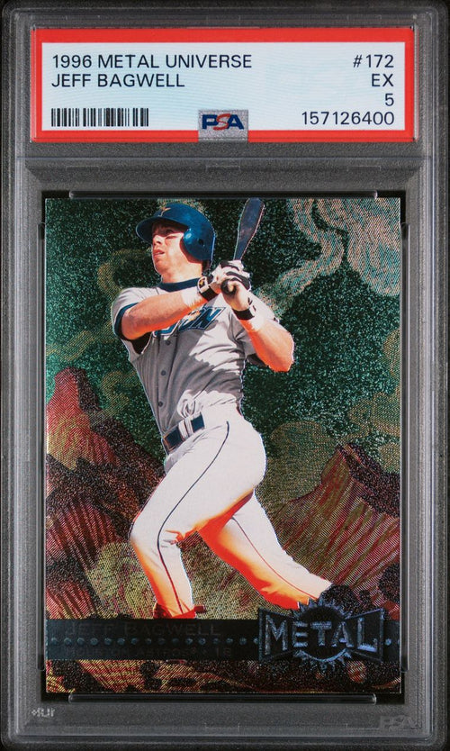 #172 JEFF BAGWELL 1996 METAL UNIVERSE