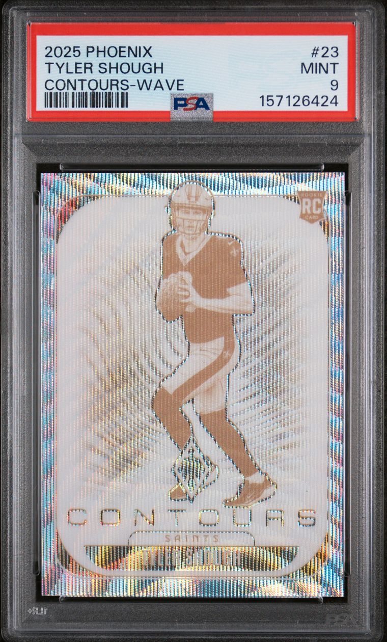 #23 TYLER SHOUGH 2025 PANINI PHOENIX CONTOURS | WAVE