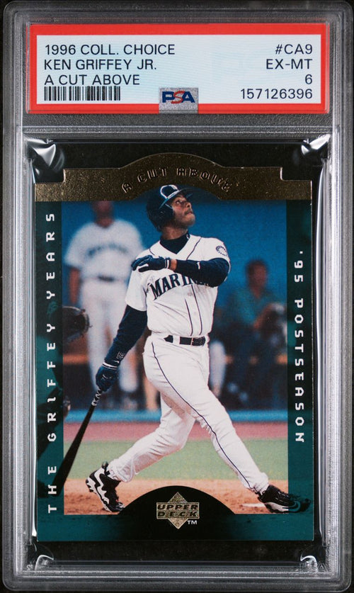 #CA9 KEN GRIFFEY JR. 1996 COLLECTOR'S CHOICE A CUT ABOVE