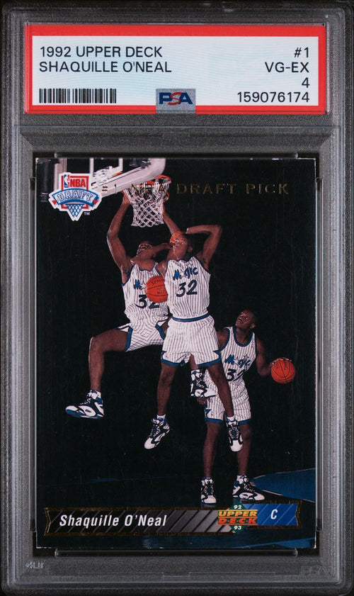 #1 SHAQUILLE O'NEAL 1992 UPPER DECK
