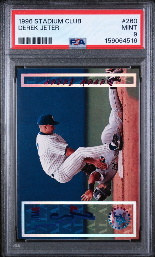 #260 DEREK JETER 1996 STADIUM CLUB