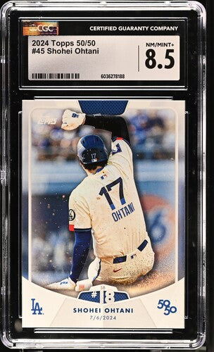 #45 SHOHEI OHTANI 2024 TOPPS 50/50 SHOHEI OHTANI front