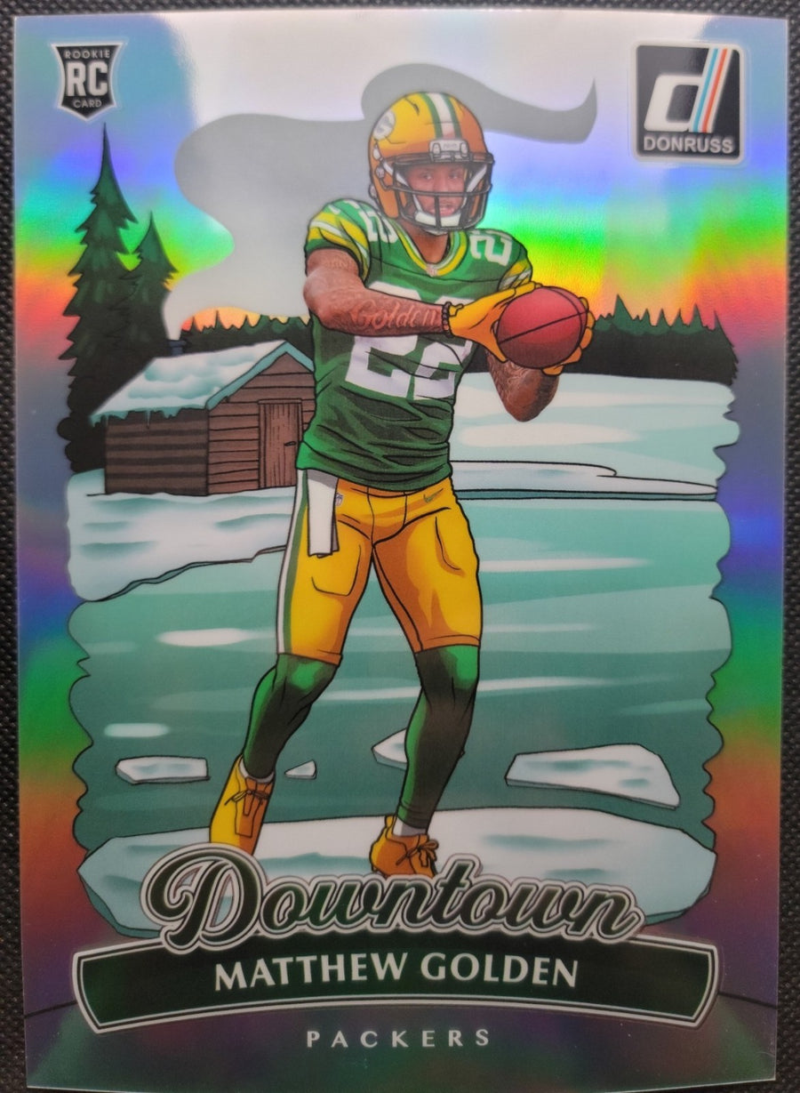 2025 Panini Donruss - Downtown! Matthew Golden #18 Oversized (RC)