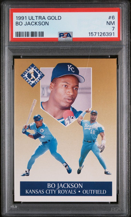 #6 BO JACKSON 1991 ULTRA GOLD