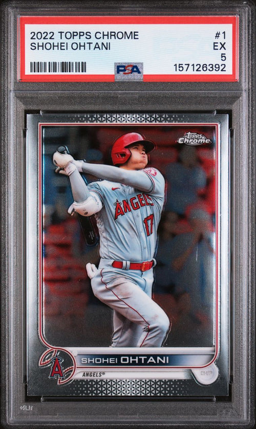 #1 SHOHEI OHTANI 2022 TOPPS CHROME