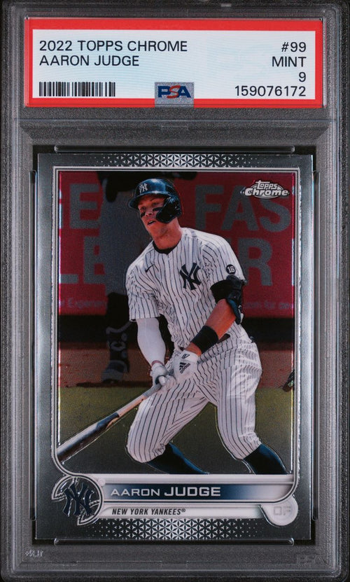 #99 AARON JUDGE 2022 TOPPS CHROME